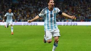 O camisa 10 da Argentina, Messi, é o destaque do jogo, que acabou com a vitória da seleção (Foto: Fifa)