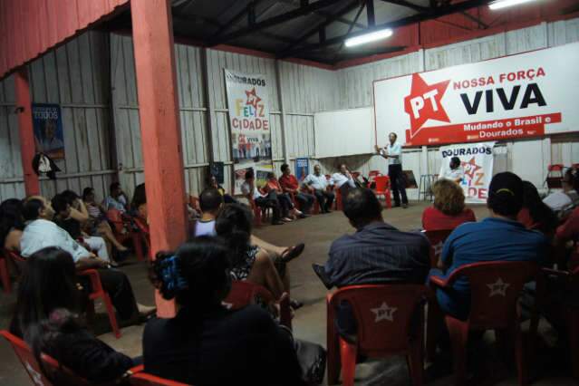  Militantes defendem candidatura pr&oacute;pria para PT em Dourados
