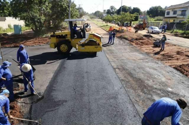 Avenida Hiroshima deve ser liberada amanh&atilde; com conclus&atilde;o de obra