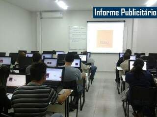 Sala de aula Inovare MS – Cursos Tecnológicos (Foto: Divulgação)

