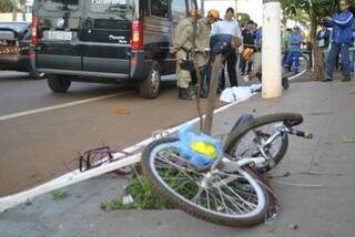 Acidente foi no dia 31 de maio, na avenida Marcelino Pires (Fotos: Osvaldo Duarte/Dourados News)