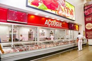 Açougue Carne Fresca é uma exclusividade das lojas Parati e Coronel Antonino. (Foto: Kisie Ainoã)