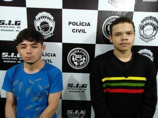 Dois assaltantes presos pelo SIG confessaram pelo menos dez roubos (Foto: Divulgação)