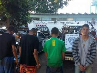 Polícia desmantelou quadrilha composta por 3 adolescentes e um maior. (Foto: Divulgação)