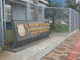 Fachada da Polícia Federal em Campo Grande, na Vila Sobrinho (Arquivo/Campo Grande News)
