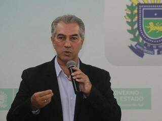 Reinaldo Azambuja, governador do Estado de Mato Grosso do Sul. (Foto: Marcos Ermínio)