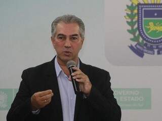 Reinaldo Azambuja, governador do Estado de Mato Grosso do Sul. (Foto: Marcos Ermínio)