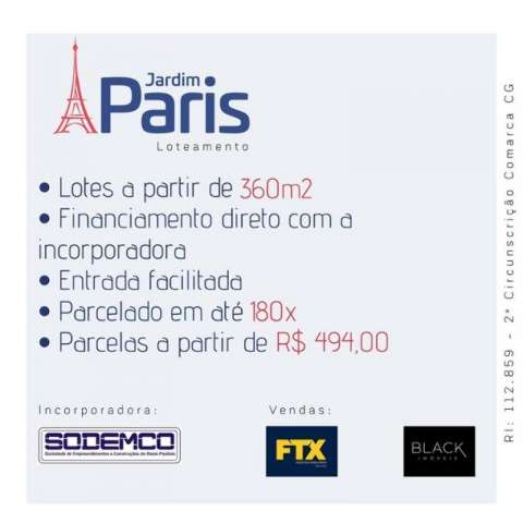 Jardim Paris é a chance de morar pagando apenas R$ 494 por mês