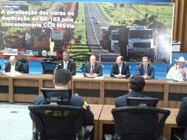 CCR quer rediscutir contrato de duplica&ccedil;&atilde;o da BR-163 com a Uni&atilde;o  