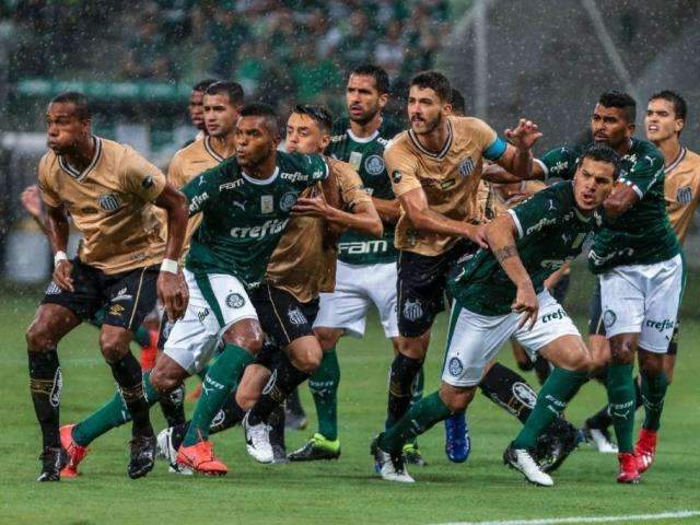 Palmeiras e Santos disputam a lideran&ccedil;a do Brasileir&atilde;o neste s&aacute;bado