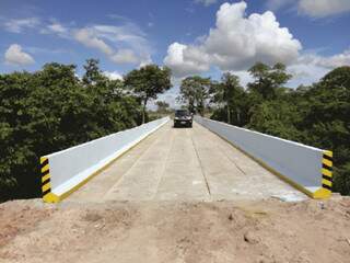 Novas pontes do município totalizam investimento de R$ 6,4 milhões. (Foto: Divulgação)