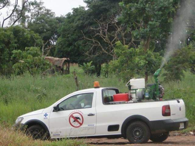 Capital tem 7 bairros com fumac&ecirc; no combate ao mosquito da dengue