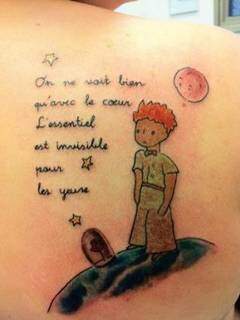 Tatuagens inspiradas no Pequeno Príncipe são o essencial &quot;visível&quot; aos olhos