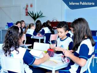 Colégio tem da Educação Infantil ao Ensino Médio. (Foto: Alcides Neto)