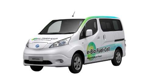 Nissan mostra veículo elétrico movido a célula de combustível de bioetanol
