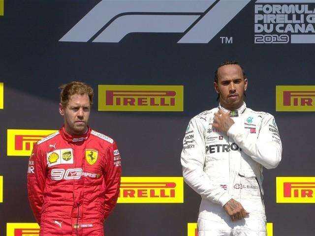 Beneficiado com puni&ccedil;&atilde;o a Vettel, Hamilton vence GP do Canad&aacute; de F&oacute;rmula 1