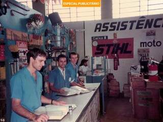 Fotos da antiga loja fazem relembrar a história de quase 40 anos de sucesso (Foto: Divulgação)