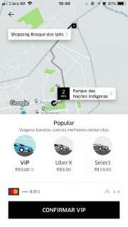 Por 1 quarteirão, é possível economizar até 50% em corrida de Uber nos bairros