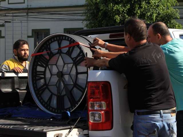 Antes de voltar para pedestal, rel&oacute;gio da Cal&oacute;geras passa por testes