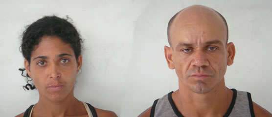  Casal &eacute; preso com motocicleta furtada e muni&ccedil;&otilde;es