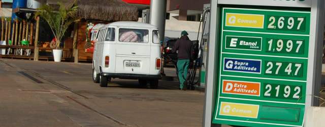  Litro da gasolina e &aacute;lcool sobe m&eacute;dia de R$ 0,20 em Campo Grande