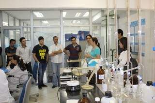 Acadêmicos e pesquisadores querem levar experiência da concessionária para universidade (Foto: Divulgação/Águas Guariroba)