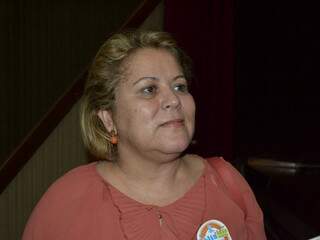 A reitoria Célia Maria da Silva, que ficou em primeiro lugar na eleição para reitor da UFMS. (Foto: Pedro Peralta)