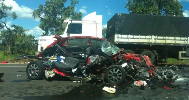  Identificado rapaz que morreu em acidente na BR-163 em Anhandu&iacute; 