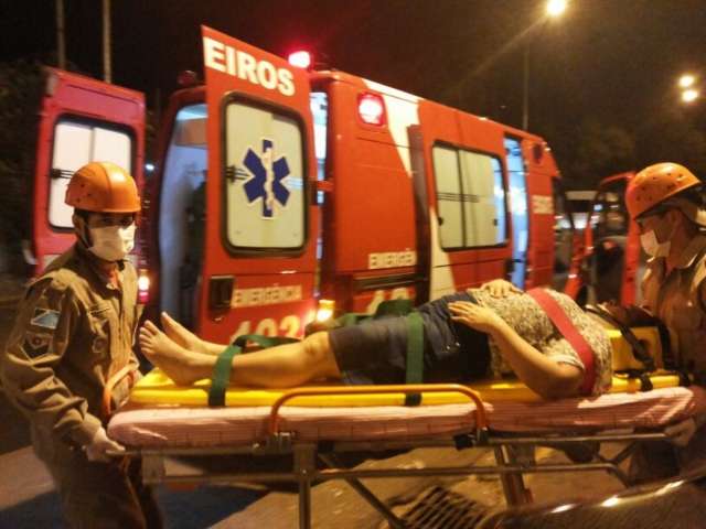 Colis&atilde;o entre dois ve&iacute;culos deixa duas v&iacute;timas no centro da Capital