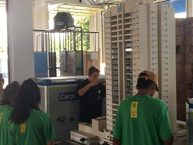 Senai leva mundo da ind&uacute;stria para Capital e 10 cidades do interior