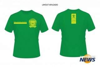 Uniforme de Reinaldo é de cor verde e tem identificações em amarelo, diferente das cores da bandeira (Foto: Reprodução)