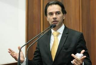 Marquinhos acha que, se ficar, na hora H, o PMDB não o lançará candidato (Foto: Divulgação/assessoria/ALMS)