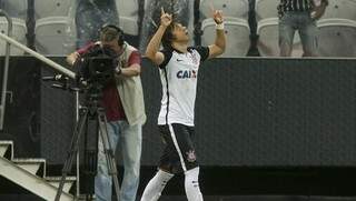 Romero marcou o primeiro gol do Timão contra o  Capivariano (Foto: Agência Corinthians)