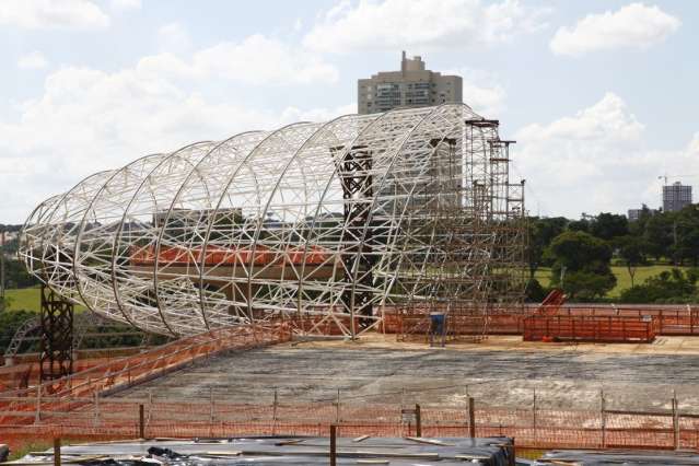 V&aacute;rias empresas refor&ccedil;am frente de obras no Aqu&aacute;rio do Pantanal
