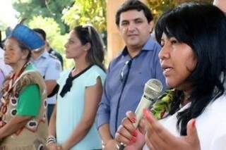 Subsecretária de Políticas Indígenas, Silvana Dias. Foto: (Divulgação)