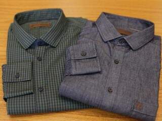 Camisas da coleção outono/inverno, em diversas cores e tecidos, a partir de R$ 199,90. (Foto: Fernando Antunes)