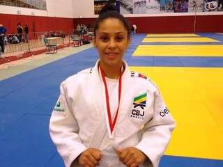 A judoca campo-grandense Bianca Vila Rosa (Foto: Divulgação)