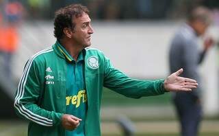 O técnico Cuca não deu pistas de como vai escalar o Palmeiras, mas tudo indica que irá poupar alguns titulares (Foto: Palmeiras/Divulgação)
