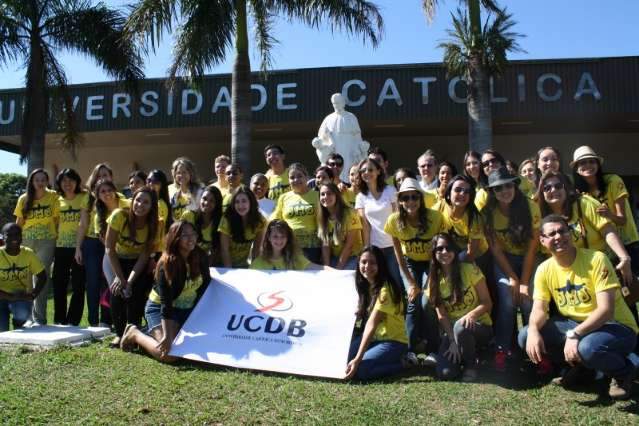Grupo de universidade se prepara para JMJ em congresso cat&oacute;lico