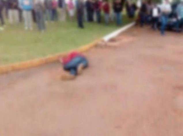 Ap&oacute;s matar homem perto de delegacia, pistoleiros foram seguidos at&eacute; Paraguai