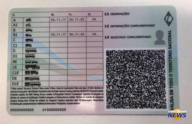 Emiss&atilde;o de CNH com microchip &eacute; adiada para 2022, conforme Contran