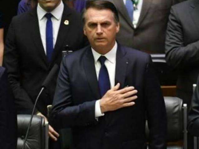 Em 1&ordm; discurso, Bolsonaro pede apoio ao Congresso para aprovar reformas