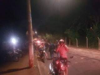 Megaoperação nas últimas 24h contou com nove policiais em três viaturas de quatro rodas e duas motocicletas. (Foto: Divulgação/10º Batalhão da PM -  Anhanduizinho)