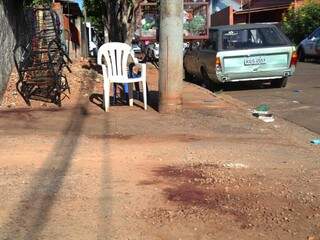 Tiroteio aconteceu na rua Corá, no Guanandi (Foto: Marcos Ermínio)