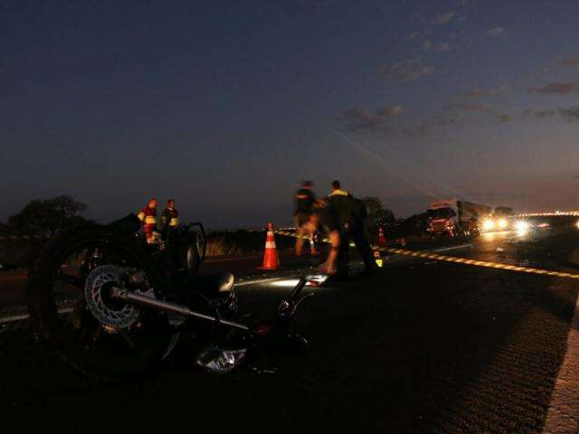 PRF interdita trecho onde colis&atilde;o matou motociclista na BR-163