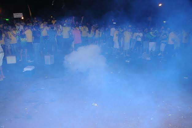 Nove pessoas v&atilde;o responder por confus&atilde;o depois de jogo do Brasil 