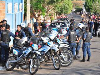 Operação contou com mais de 300 policiais. (Foto: João Garrigó)