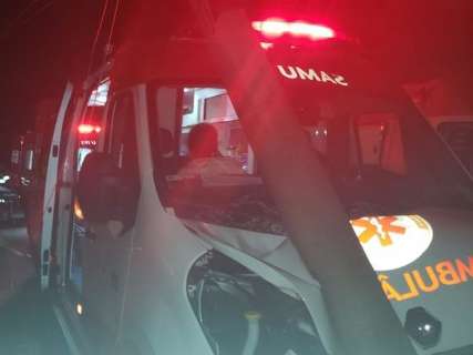 Duas pessoas ficam feridas em acidente com ambulância na Capital, relata leitor