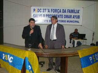 Omar Ayoub é o novo presidente do diretório do PSDC de Campo Grande (Foto: divulgação)