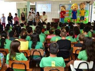 Programa já trabalha com 184 mil estudantes em MS (Foto: Divulgação/Famasul) 